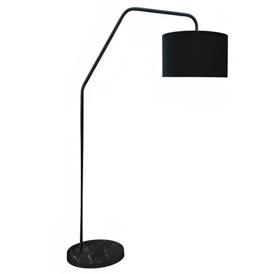Arc Floor Lamp with Black Shade