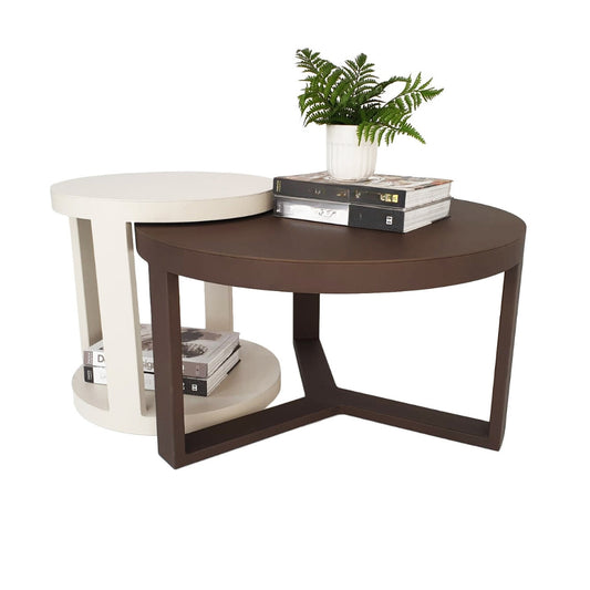 Bora Bora Nesting Tables - Stylish Metal Furniture Set