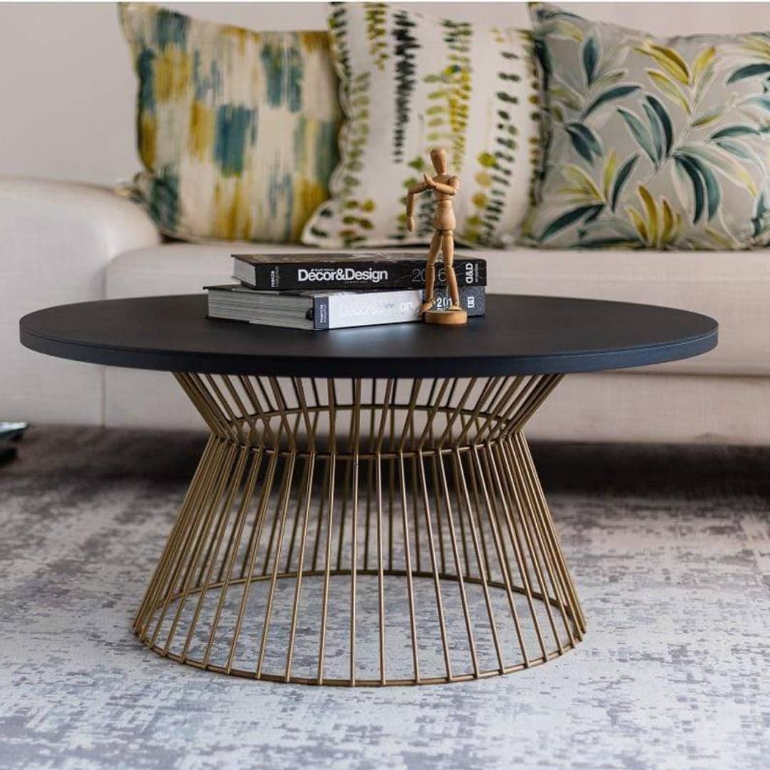 Metal Coffee Table Gold | Home Decor onlie