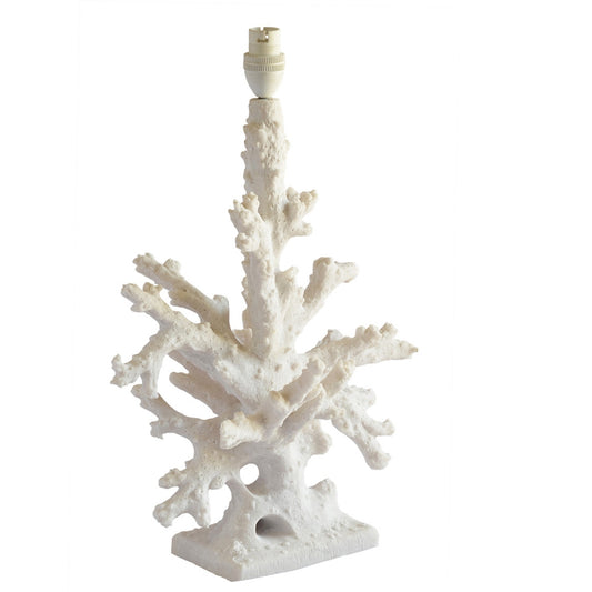 Coastal Decor Lighting Solution the Coral Table Lamp Base by Woodka Interiors 