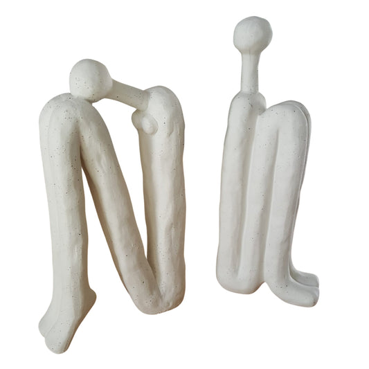 Decorative Ceramic Sculpture set of bookends