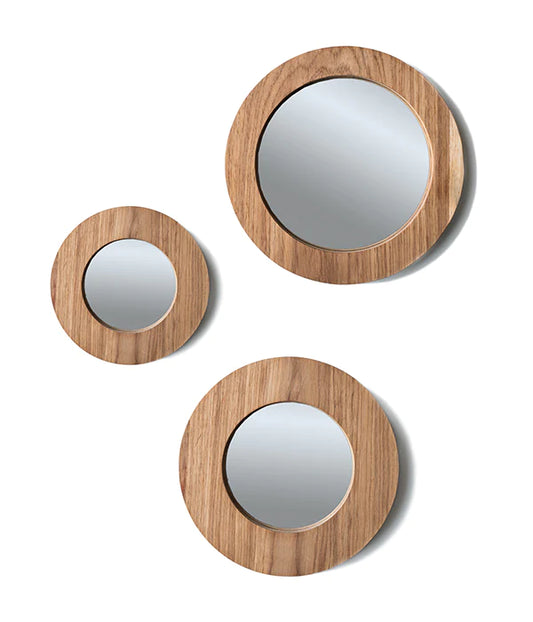 Set of Round Wall Mirrors