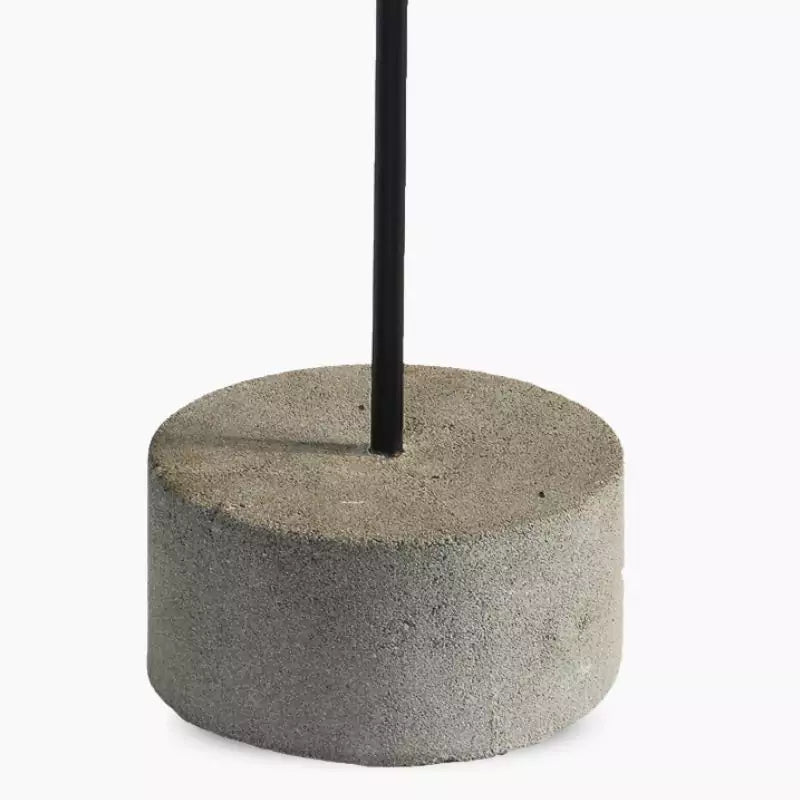 Temon side table concrete baseTemon Concrete and Wood Side Table base