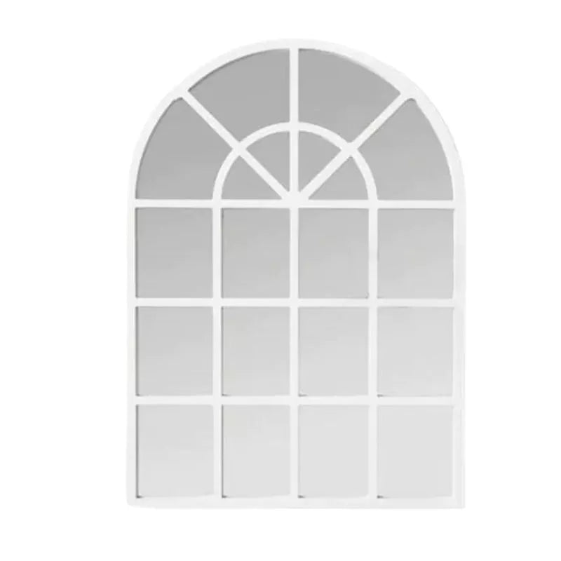 Arch Wall Mirror - White Frame 100cmm