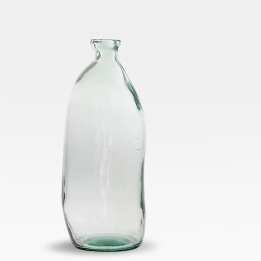 Tall Clear Glass Vase 35cm